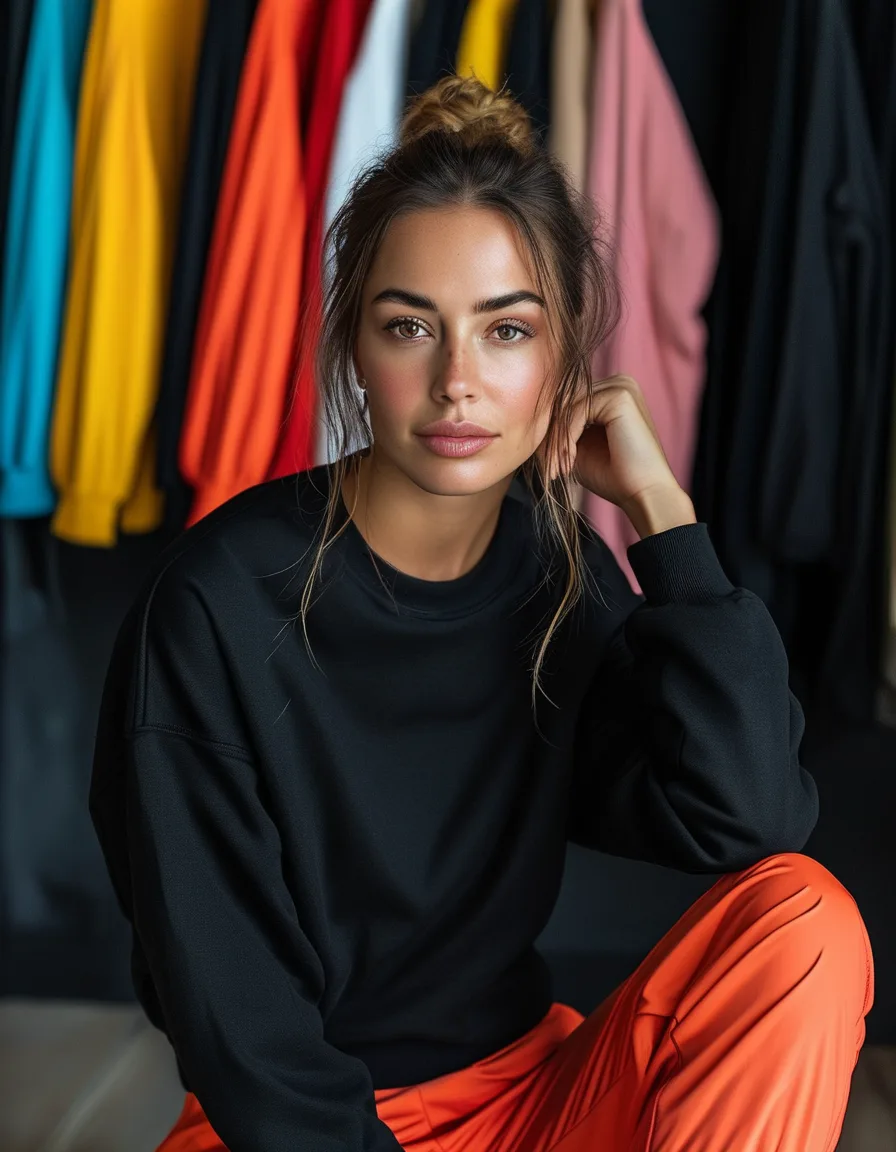 How to Add Color to All-Black Activewear (When Black Is Your Comfort Zone)